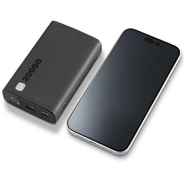 Power Bank Cellularline PBDISPL01PD20000K 20000 mAh/ Black photo 5 Power Bank Cellularline PBDISPL01PD20000K 20000 mAh/ Black photo 5