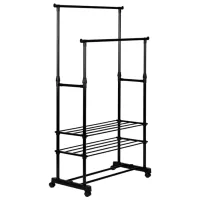 Вешалка Modern Home JM-Y304 Металл, пластик / Черный