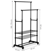 Cuier Modern Home JM-Y304 Metal, plastic / Black photo 8
