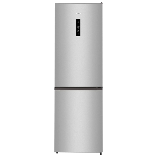 Frigider Gorenje NRK619CAXL4 cu congelator jos 304 l / 186 cm / Inox photo 1