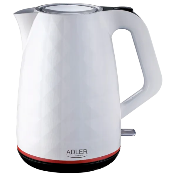 Электрочайник Adler AD-1277 1.7л / Скрытый / Белый photo 1