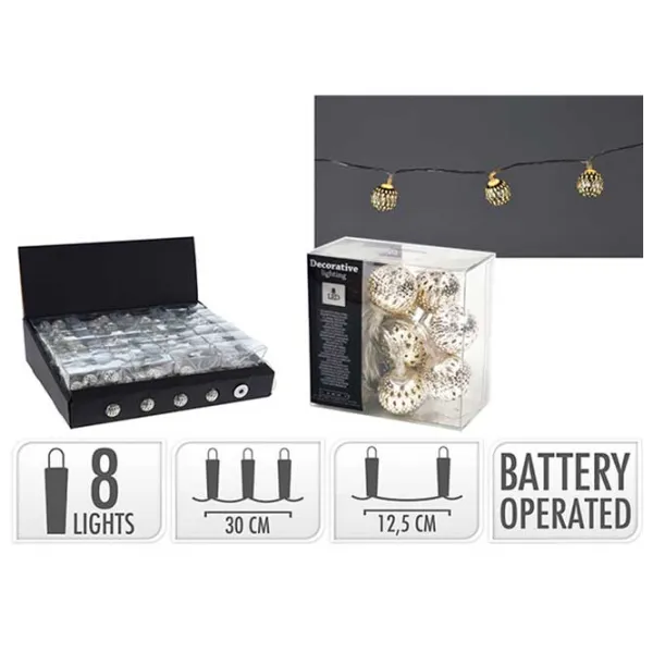Luminițe decorative PS 39758  / Silver photo 1 Luminițe decorative PS 39758  / Silver photo 1