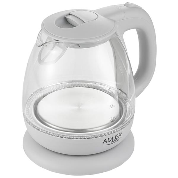 Ceainic electric Adler AD-1283 1l / Ascuns / Gray photo 3