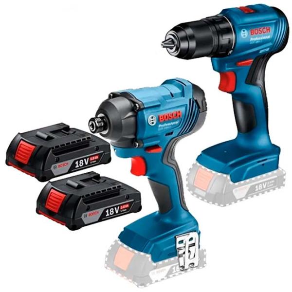 Set de instrumente Bosch B0615990N3 18 V / 2 photo 1