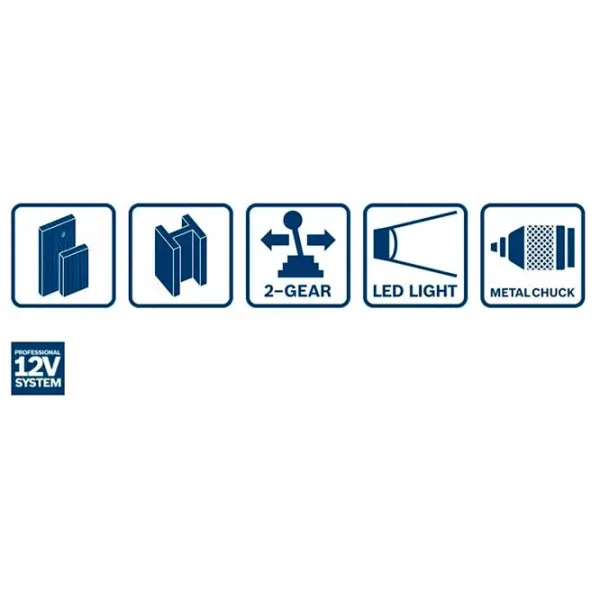 Set de instrumente Bosch B0615990M9M 18 V / 2 photo 5
