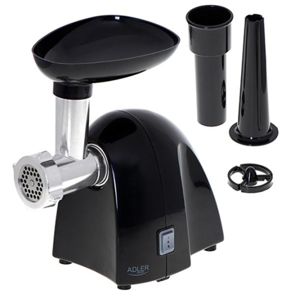Mașină de tocat carne Adler AD-4811 1800 W / 1.8 kg/min / Black photo 5
