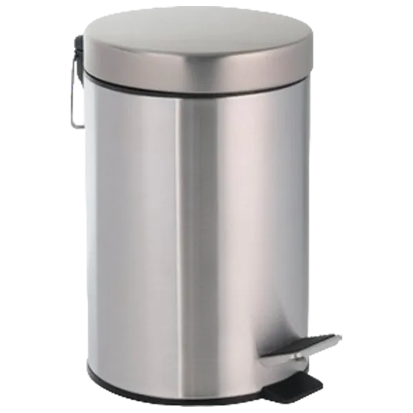 Coș de gunoi Axentia 116938 5 l / Inox / Silver photo 1