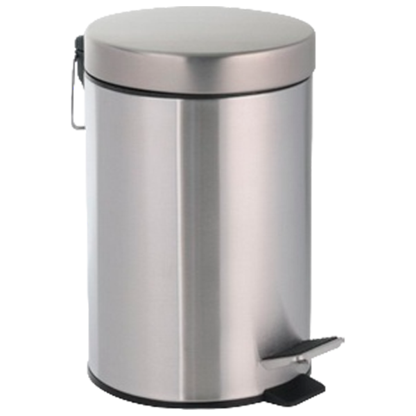 Coș de gunoi Axentia 116938 5 l / Inox / Silver photo 1