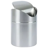 Coș de gunoi Axentia 135480 1.5 l / Inox / Silver