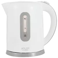 Электрочайник Adler AD-1234 1.7л / Скрытый / Белый