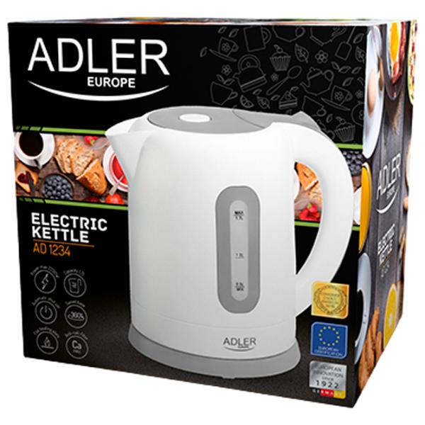 Ceainic electric Adler AD-1234 1.7l / Ascuns / White photo 6