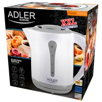 Электрочайник Adler AD-1244 2.5л / Скрытый / Белый photo 6