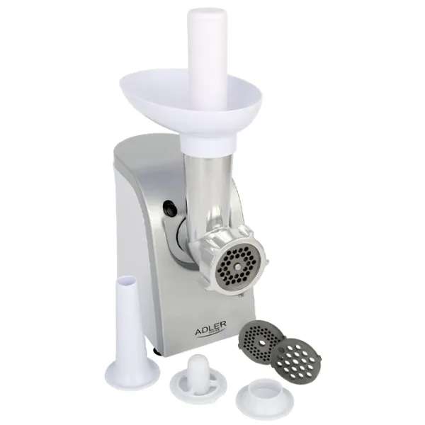 Mașină de tocat carne Adler AD-4808 1500 W / 1.7 kg/min / Inox photo 2