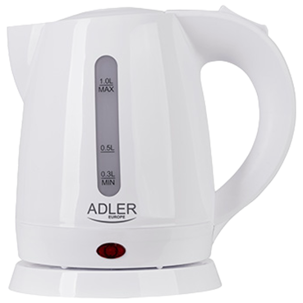 Ceainic electric Adler AD-1272 1l / Ascuns / White photo 1