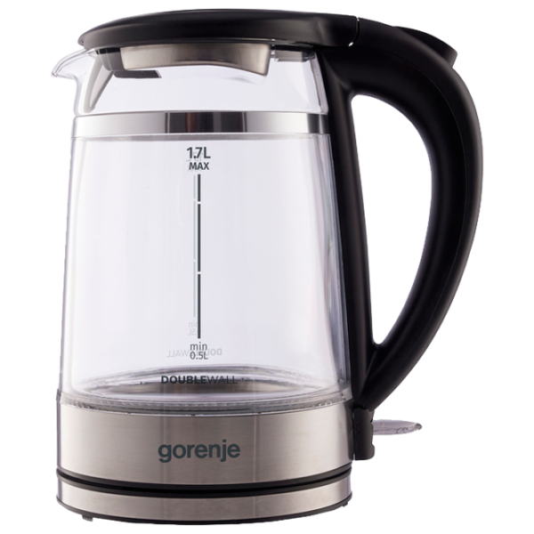 Ceainic electric Gorenje K17GDW 1.7l / Ascuns / Black photo 1