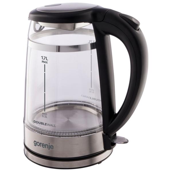Ceainic electric Gorenje K17GDW 1.7l / Ascuns / Black photo 3