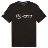 Tricou pentru bărbați Puma Mapf1 Ess Logo Tee 100% bumbac / Black
