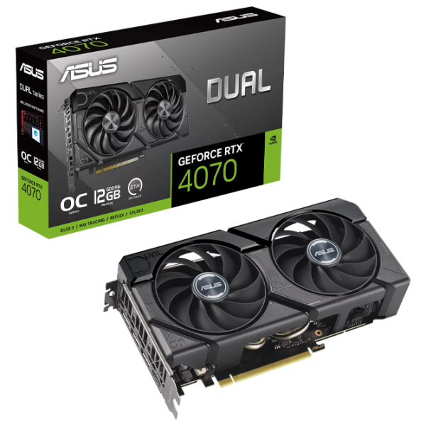 Placă video Asus GeForce RTX 4070 EVO OC Edition PCI Express x8 4.0 / 12 GB photo 7 Placă video Asus GeForce RTX 4070 EVO OC Edition PCI Express x8 4.0 / 12 GB photo 7