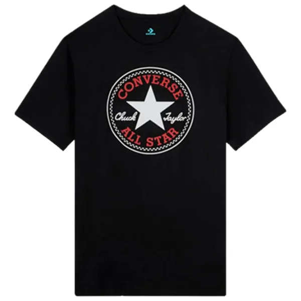 Tricou pentru bărbați Converse Chuck Patch Tee 100% bumbac / Black photo 1 Tricou pentru bărbați Converse Chuck Patch Tee 100% bumbac / Black photo 1