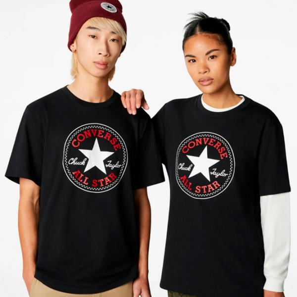 Tricou pentru bărbați Converse Chuck Patch Tee 100% bumbac / Black photo 3 Tricou pentru bărbați Converse Chuck Patch Tee 100% bumbac / Black photo 3