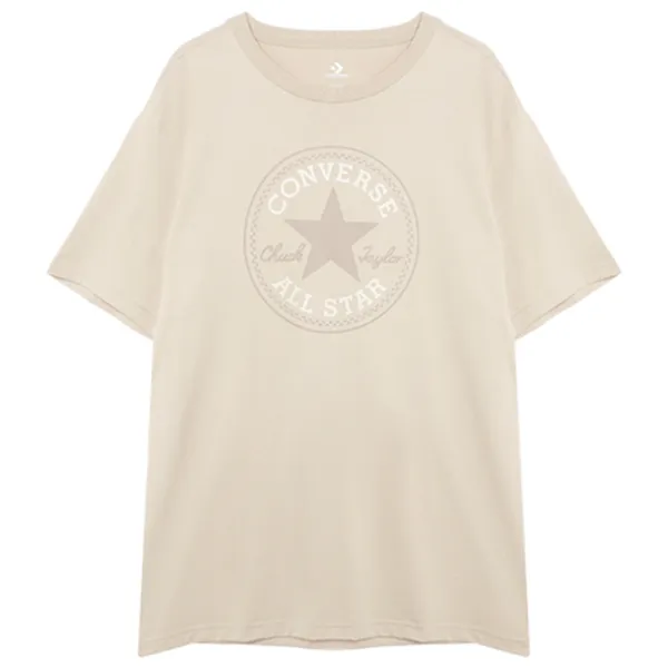 Tricou pentru bărbați Converse Chuck Patch Tee 100% bumbac / Beige photo 1 Tricou pentru bărbați Converse Chuck Patch Tee 100% bumbac / Beige photo 1