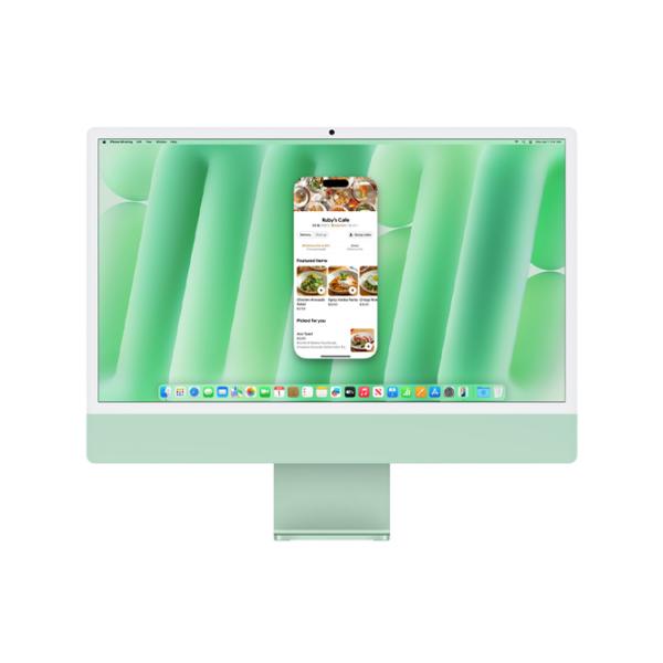 All-in-One PC Apple 24" 4.5K M4/ iMac 2024/ 24 GB/ 512 GB/ Green photo 2