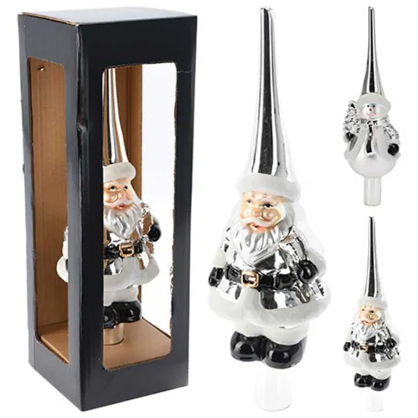 Jucării pentru brad Christmas 54204  / Silver photo 1 Jucării pentru brad Christmas 54204  / Silver photo 1