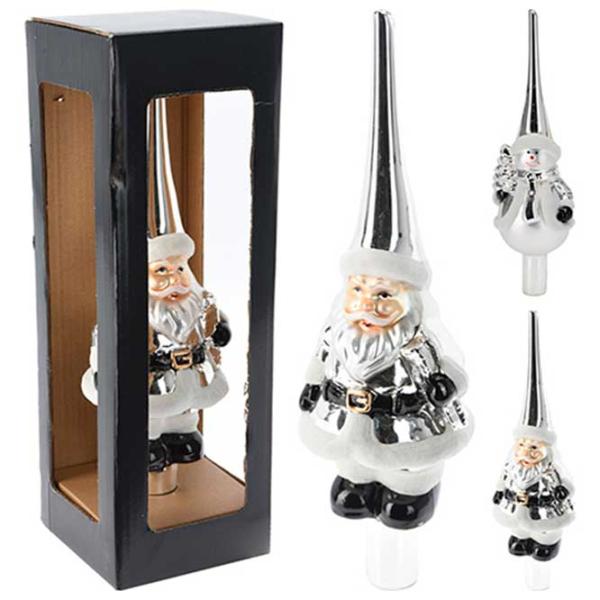 Jucării pentru brad Christmas 54204  / Silver photo 1 Jucării pentru brad Christmas 54204  / Silver photo 1