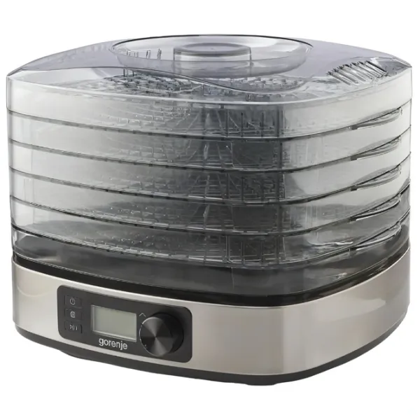 Uscător de fructe și legume Gorenje FDK500DE  380 W / Inox photo 1