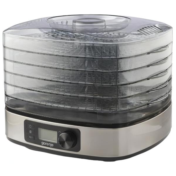 Uscător de fructe și legume Gorenje FDK500DE  380 W / Inox photo 1