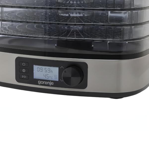 Uscător de fructe și legume Gorenje FDK500DE  380 W / Inox photo 6