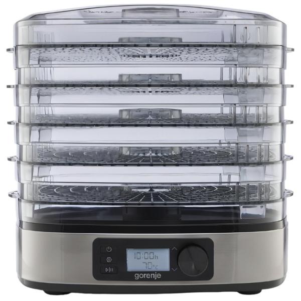 Uscător de fructe și legume Gorenje FDK500DE  380 W / Inox photo 7