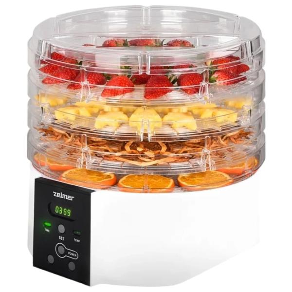 Uscător de fructe și legume ZELMER ZFD1005  520 W / White photo 1