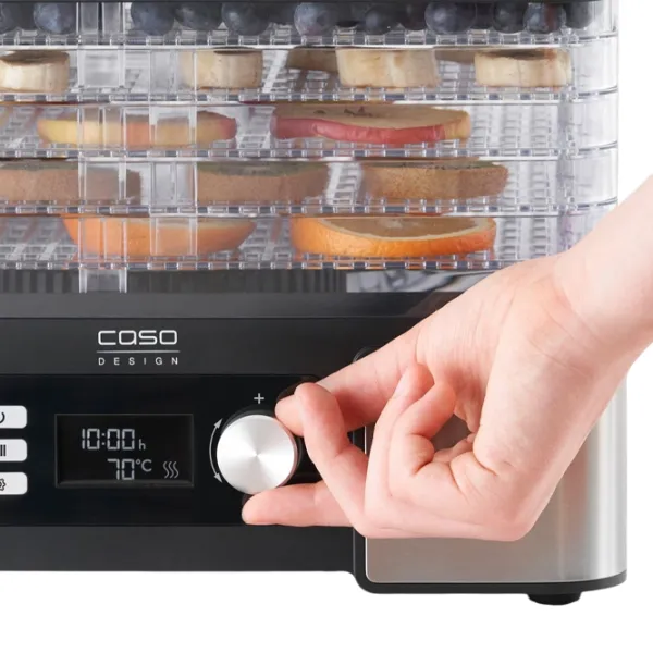 Uscător de fructe și legume Caso DH450  450 W / Inox photo 2