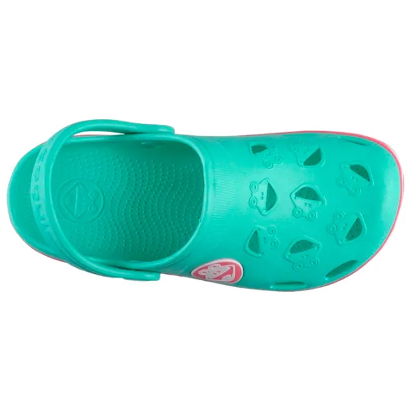 Șlapi pentru băieți Coqui Froggy 8801 35 / Green photo 4