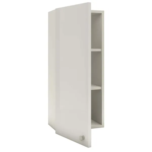 подвеснои шкаф для ваннои комнаты Haaus Zaria 1U  ЛДСП / White Gloss photo 2