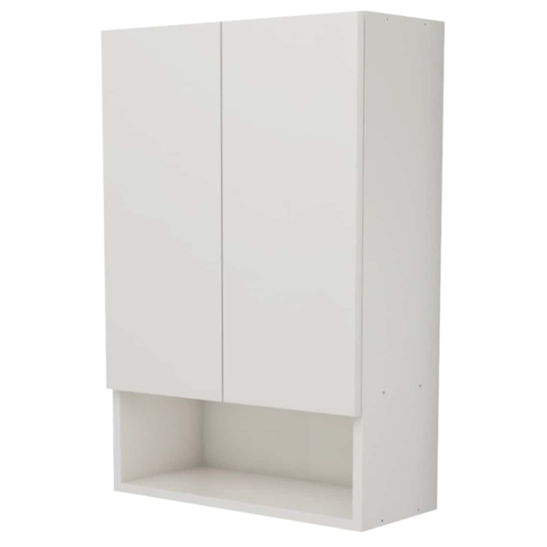 Dulap suspendat pentru baie Haaus Zed 2U  PAL / White Gloss photo 1