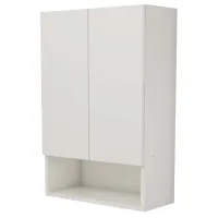 Dulap suspendat pentru baie Haaus Zed 2U  PAL / White Gloss