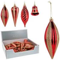 Игрушки для ёлки Christmas 51150 5 см / Красный