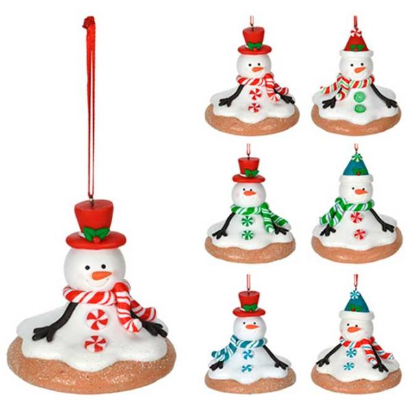 Jucării pentru brad Christmas 49185 7 cm / Multicolor photo 1