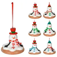 Игрушки для ёлки Christmas 49185 7 см / Разноцветный