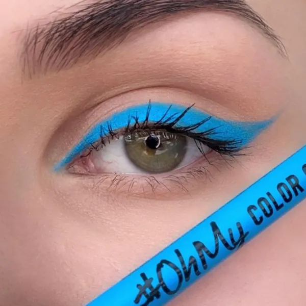 Карандаш для глаз Lamel OH MY COLOR GEL EYE LINER  / Синий photo 3 Карандаш для глаз Lamel OH MY COLOR GEL EYE LINER  / Синий photo 3