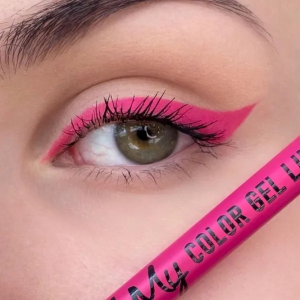 Карандаш для глаз Lamel OH MY COLOR GEL EYE LINER  / Розовый photo 3 Карандаш для глаз Lamel OH MY COLOR GEL EYE LINER  / Розовый photo 3