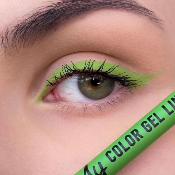 Карандаш для глаз Lamel OH MY COLOR GEL EYE LINER  / Зеленый photo 3 Карандаш для глаз Lamel OH MY COLOR GEL EYE LINER  / Зеленый photo 3