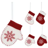 Jucării pentru brad Christmas 51404 10 cm / Red