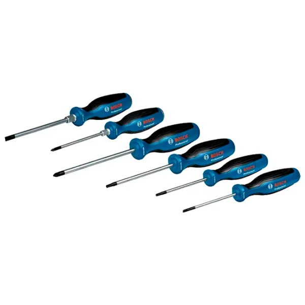 Набор отвёрток Bosch B1600A02CV3 Количество в наборе: 6 photo 1 Набор отвёрток Bosch B1600A02CV3 Количество в наборе: 6 photo 1