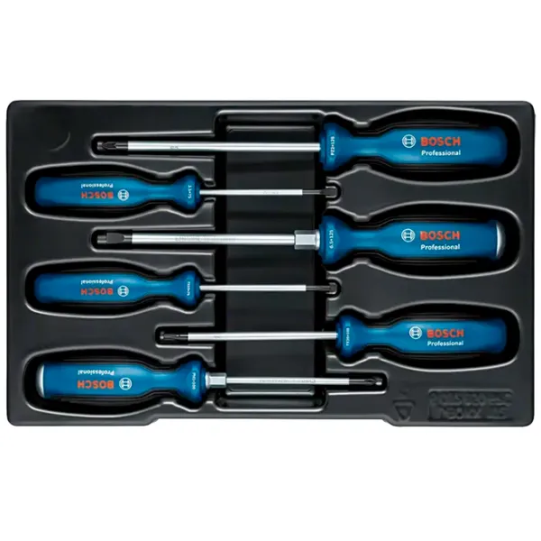 Набор отвёрток Bosch B1600A02CV3 Количество в наборе: 6 photo 2 Набор отвёрток Bosch B1600A02CV3 Количество в наборе: 6 photo 2