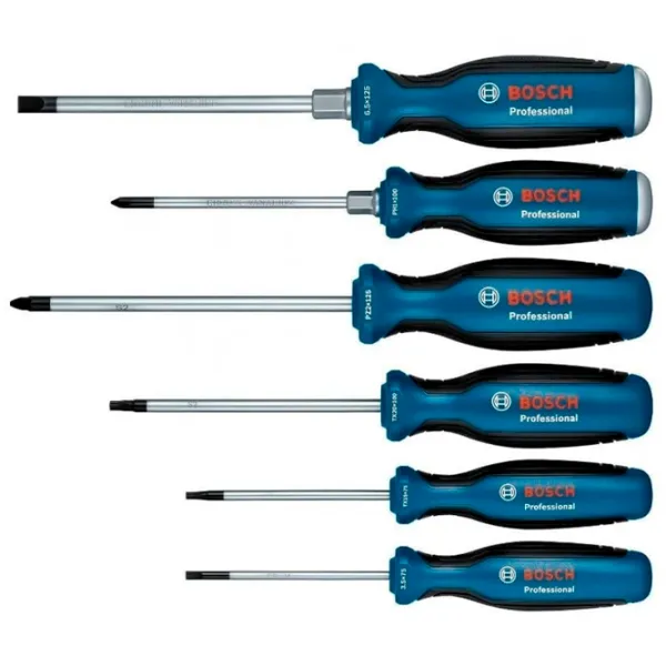 Набор отвёрток Bosch B1600A02CV3 Количество в наборе: 6 photo 5 Набор отвёрток Bosch B1600A02CV3 Количество в наборе: 6 photo 5