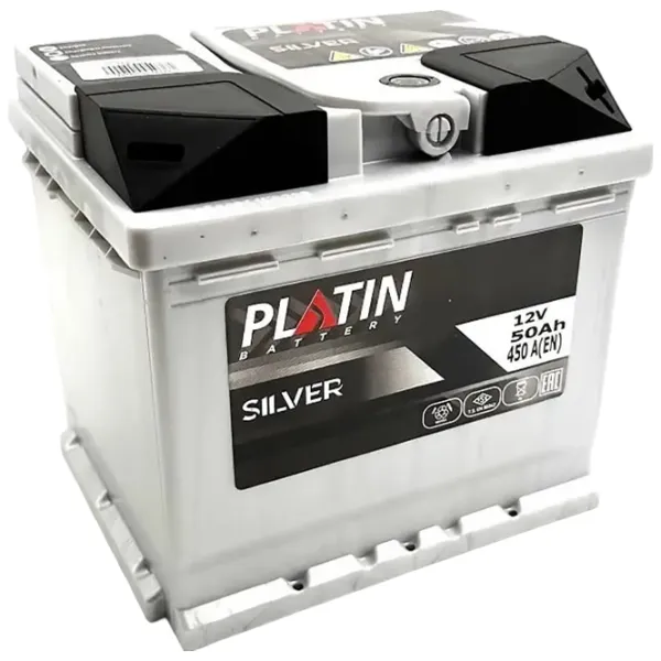 Авто аккумулятор PLATIN SILVER L1 450A / 50 Ah  photo 1 Авто аккумулятор PLATIN SILVER L1 450A / 50 Ah  photo 1