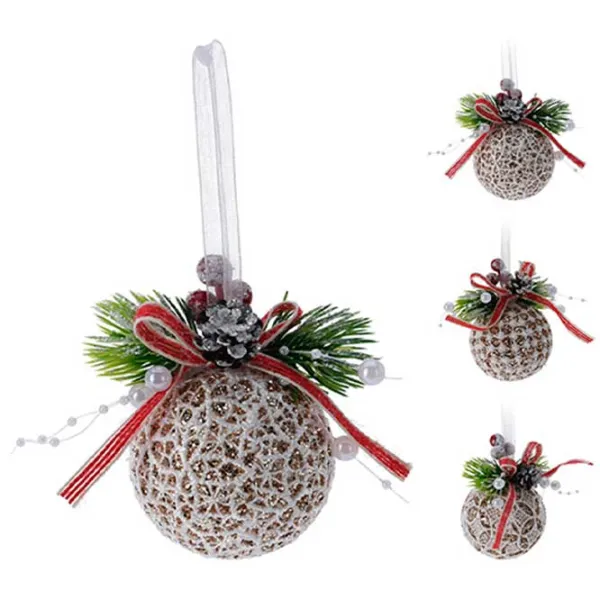 Игрушки для ёлки Christmas 49139 6 см / Золото photo 1 Игрушки для ёлки Christmas 49139 6 см / Золото photo 1